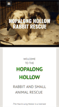 Mobile Screenshot of hopalonghollow.org